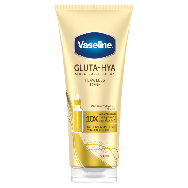 Vaseline Gluta Hya Flawless Glow Body Lotion brightening