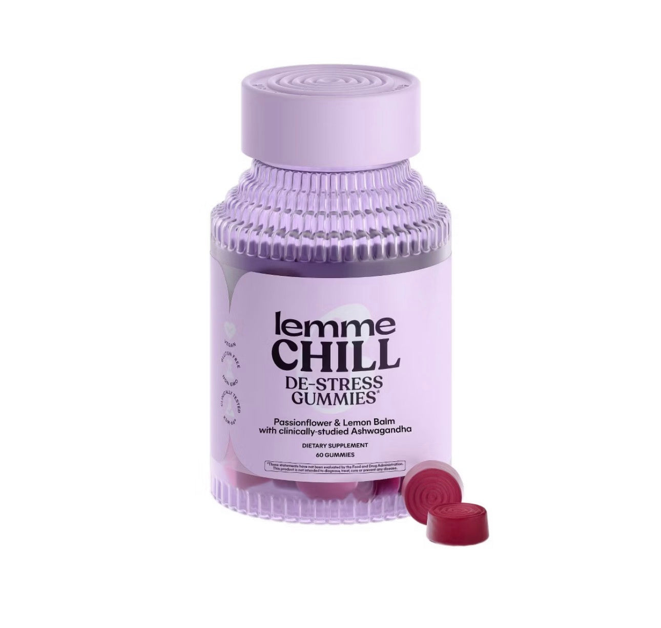 Lemme Chill De-stress Ashwagandha gummies
