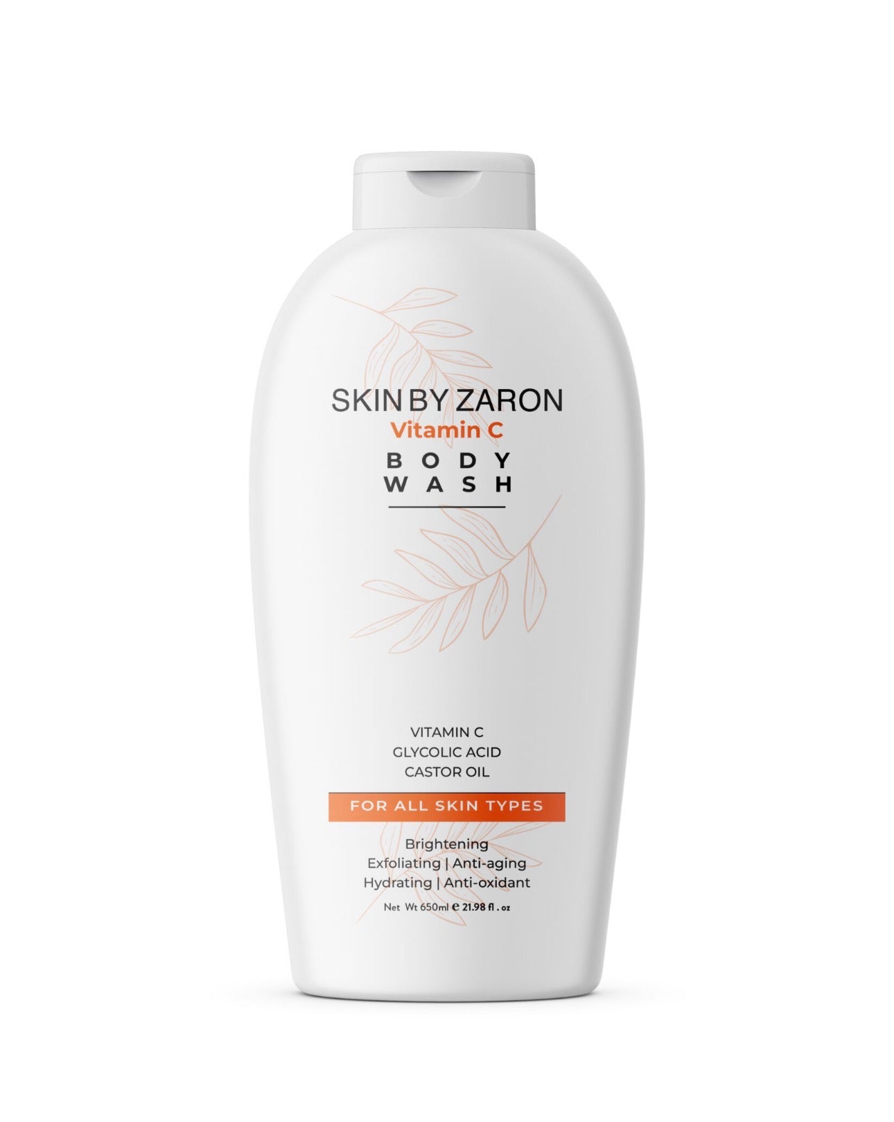 Skin by Zaron Vitamin C Body Wash bottle