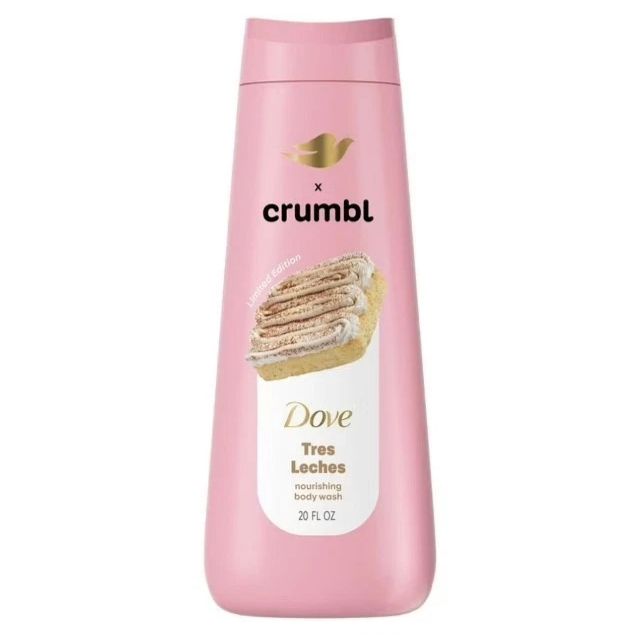 Dove x Crumbl Body Wash Tres Leches