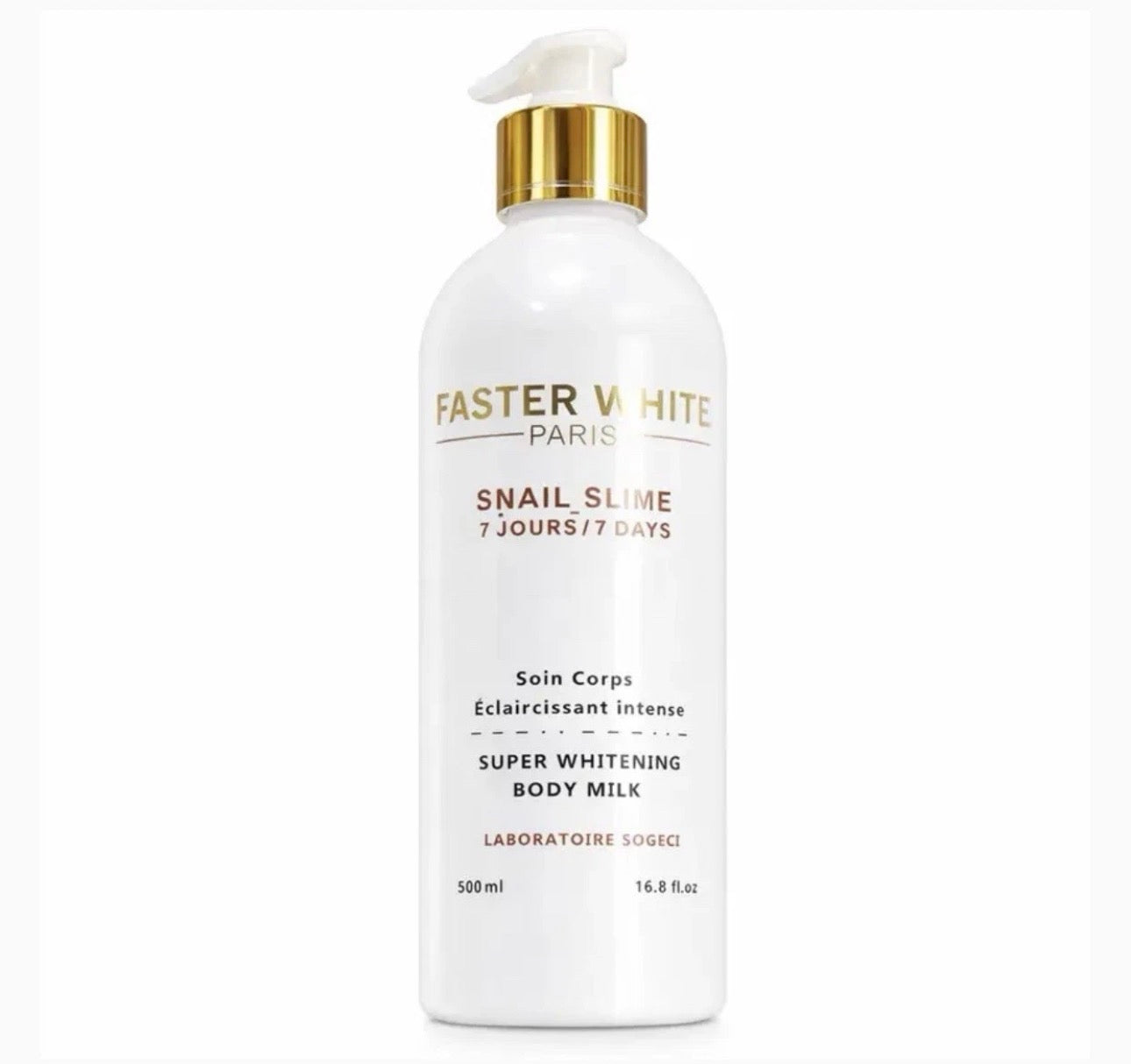 Faster white snail slime lightening lotion