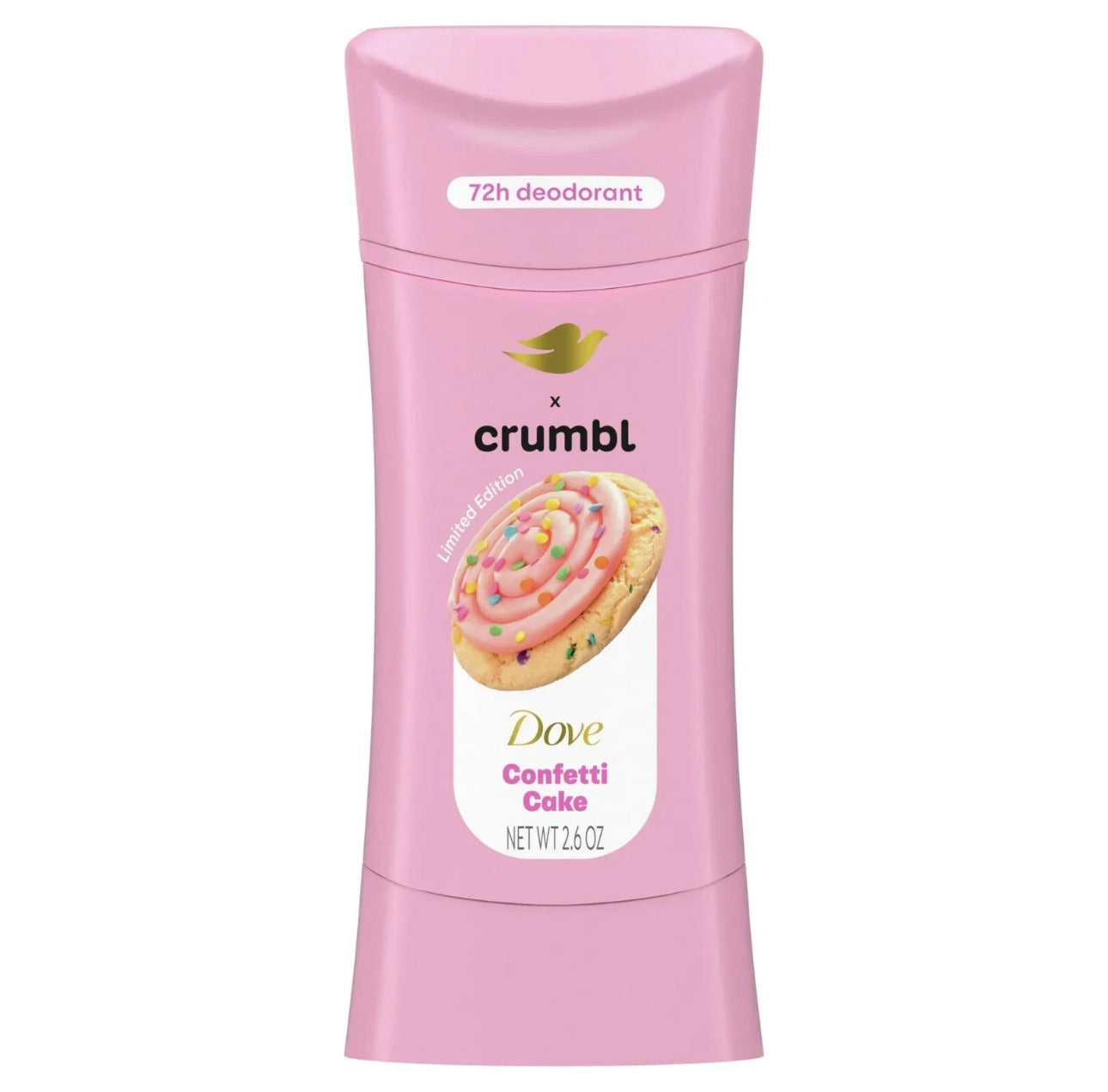 Dove x Crumbl Confetti Cake Deodora