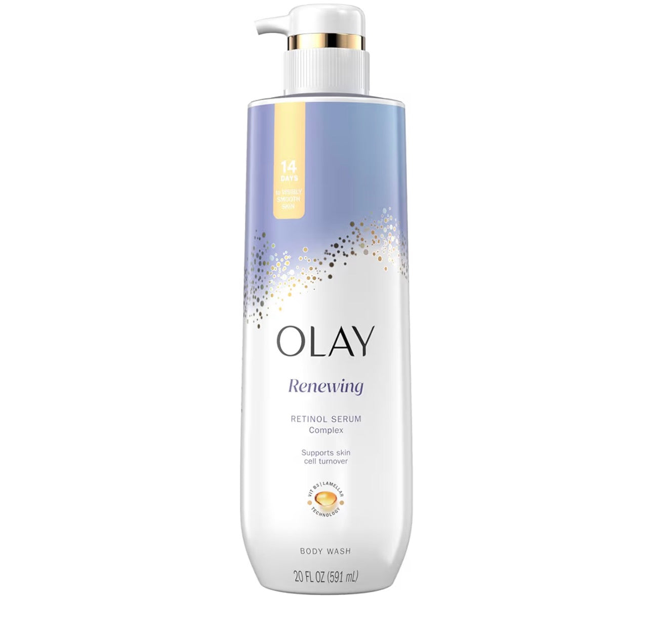 Olay renewing body wash