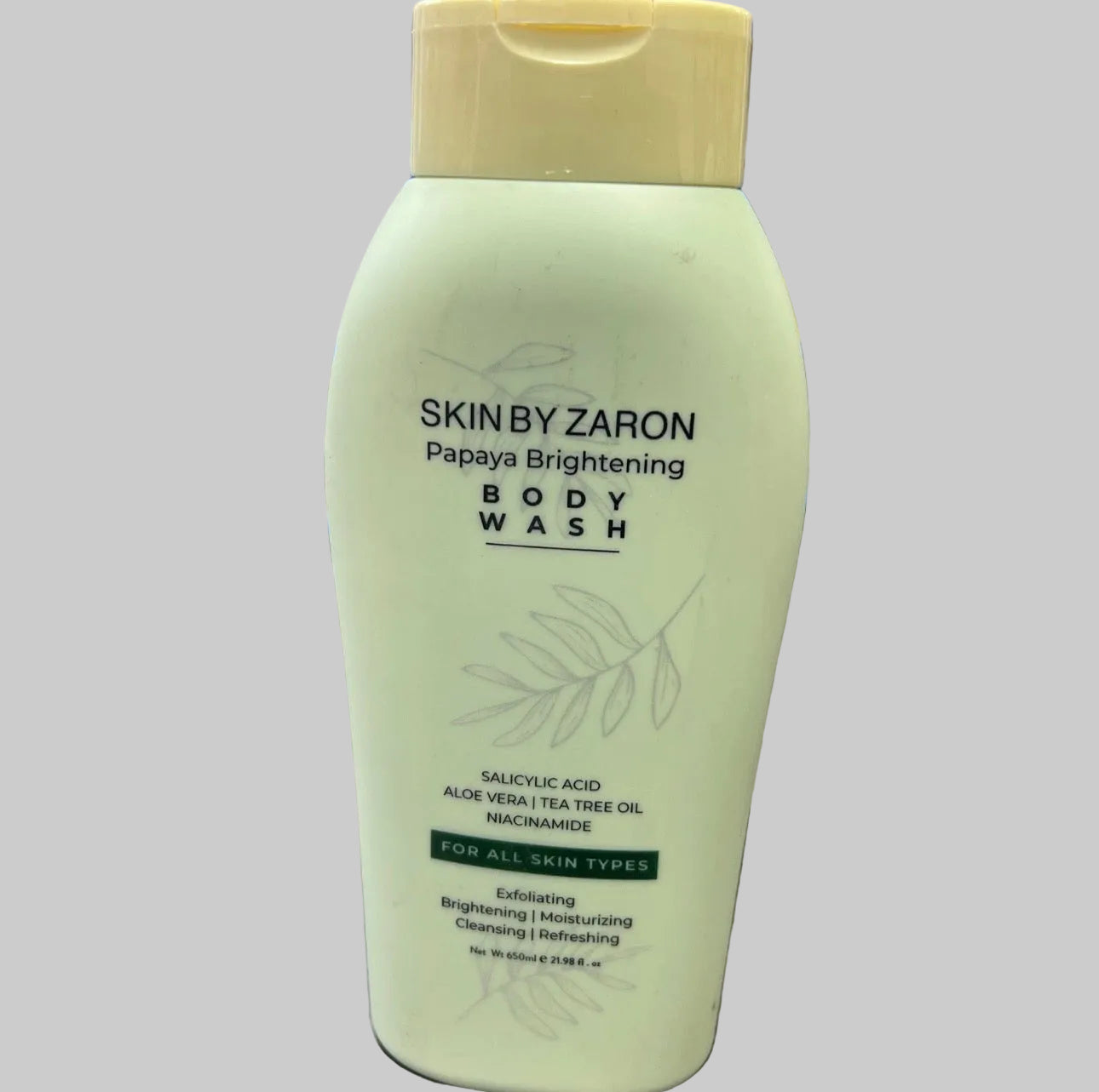 Skin by zaron papaya brightening body wash