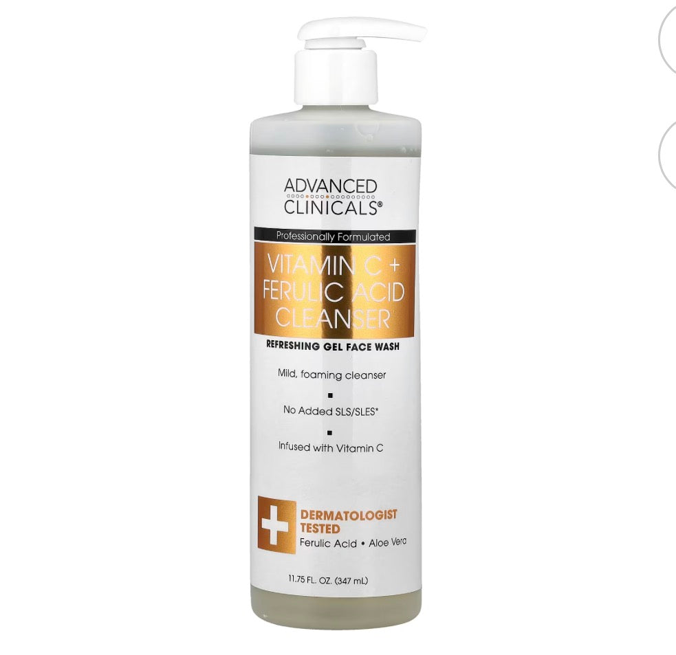 Vitamin C + Ferulic Acid Cleanser, 11.75 fl oz (347 ml)