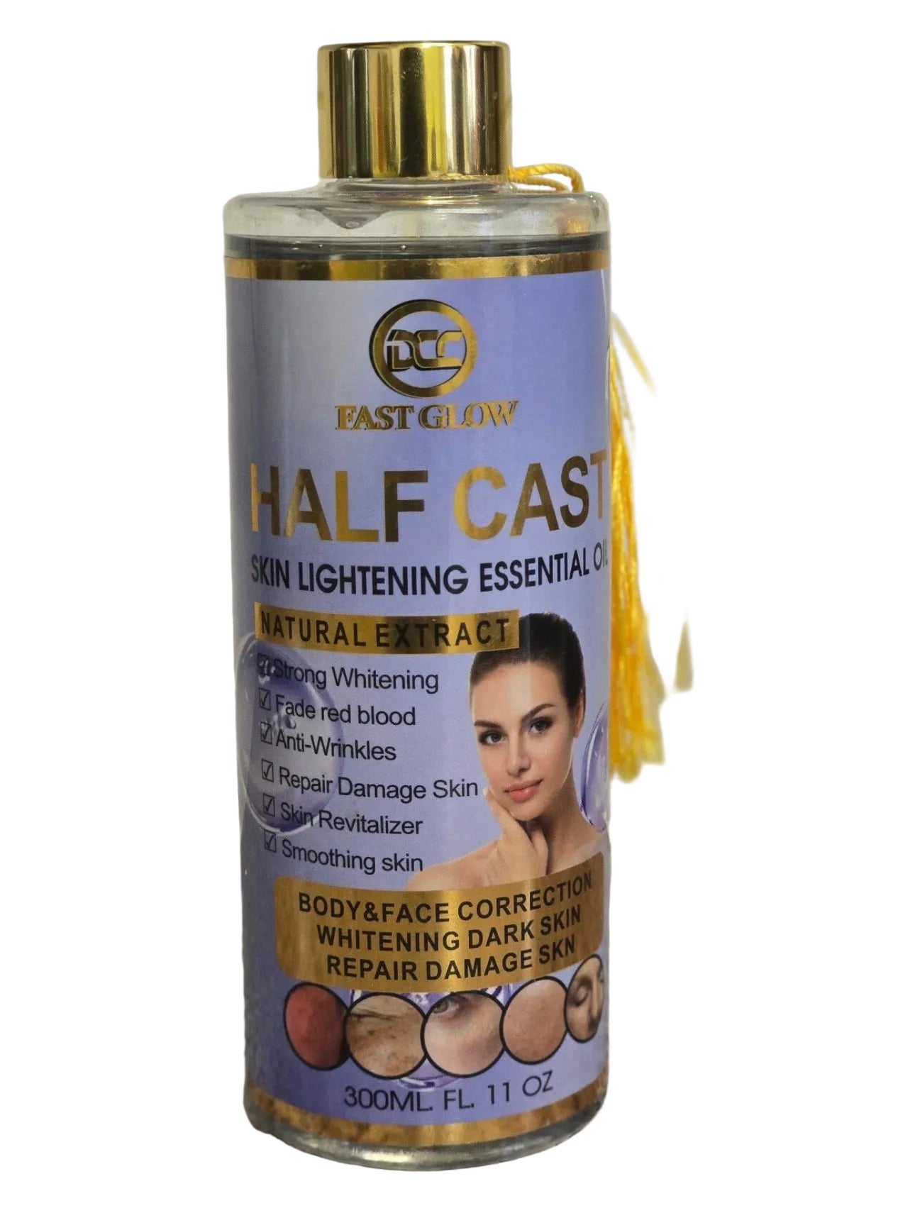 Fast Glow Halfcaste Skin Lightening Essential Oil 300ml