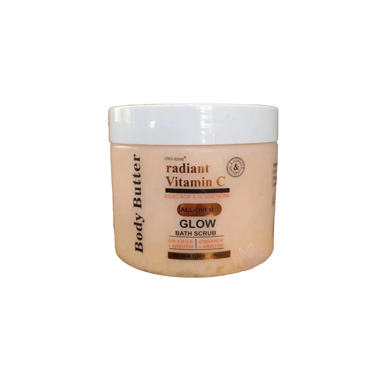 Body Butter Radiant Vitamin C plus kojic Acid All Over Glow Bath Soap