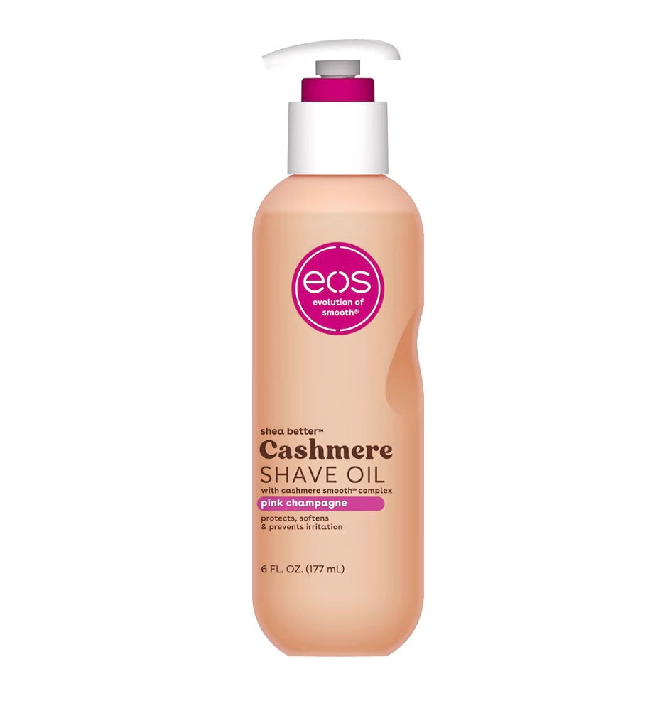 eos Pink champagne Shave Oil ingredients and benefits