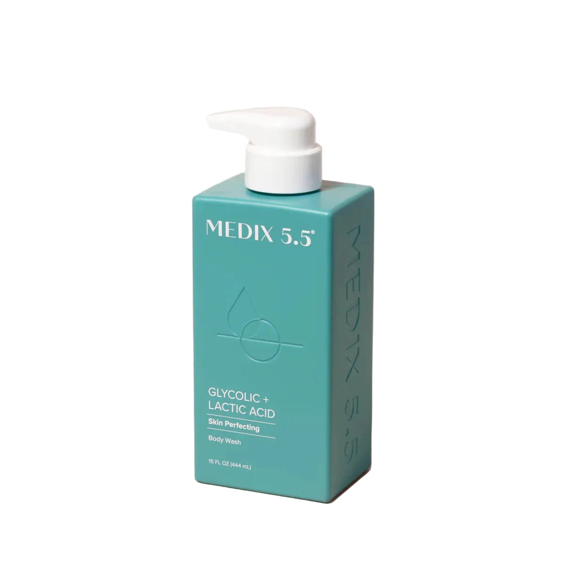 Medix 5.5 Glycolic & Lactic Acid Body Wash 444ml exfoliating