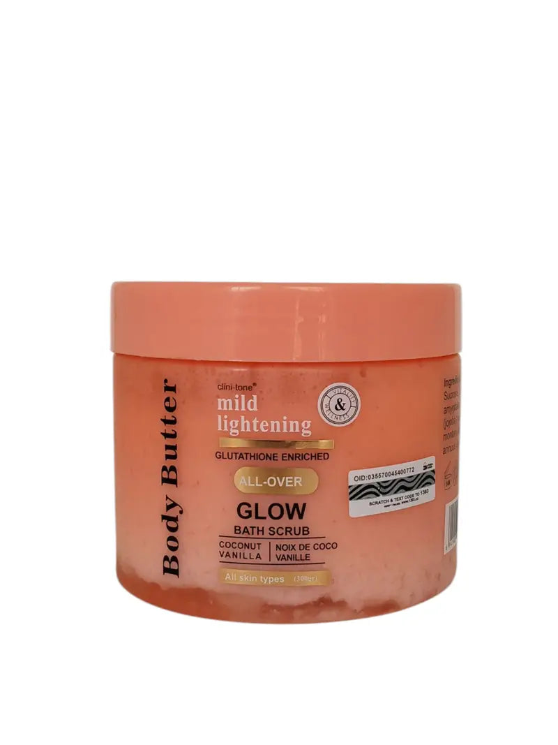 Body butter mild lightening scrub
