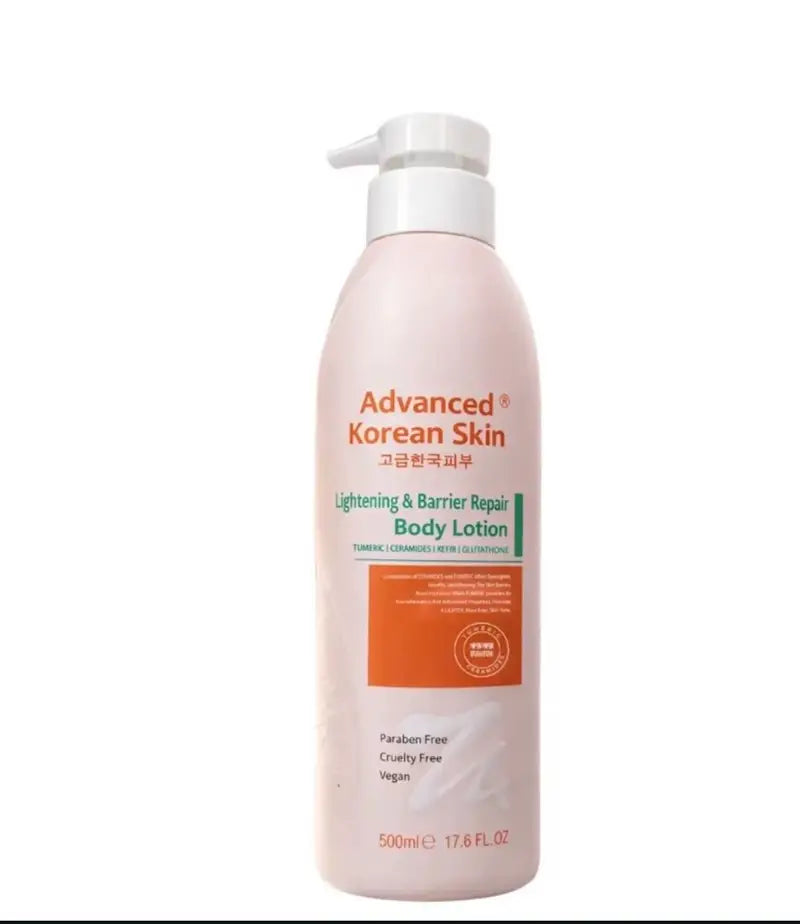 Advanced Korean skin lightening & barrier repair lotion