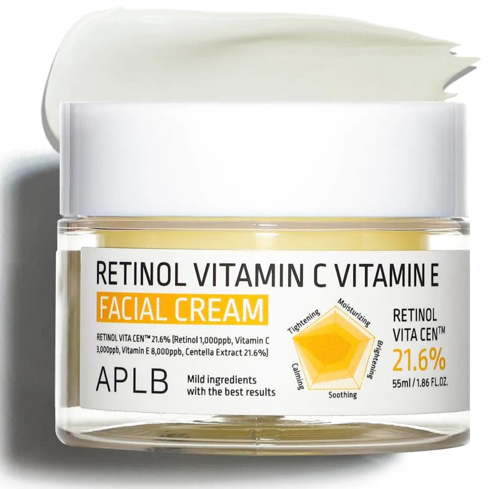 Aplb Retinol Vitamin C Vitamin E Facial Cream