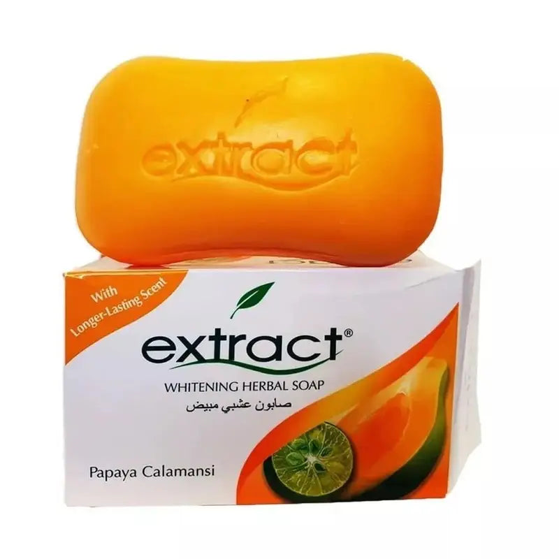 Papaya extract bar soap