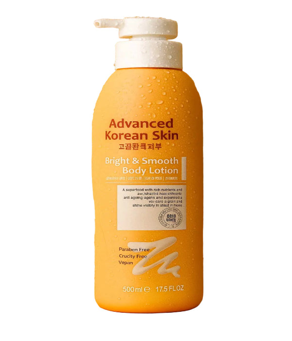 Advanced Korean Bright & Smooth Body Lotion brightening