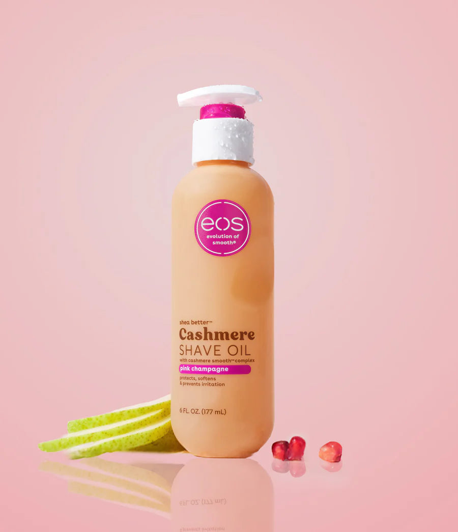 eos Cashmere Shave Oil – Pink Champagne